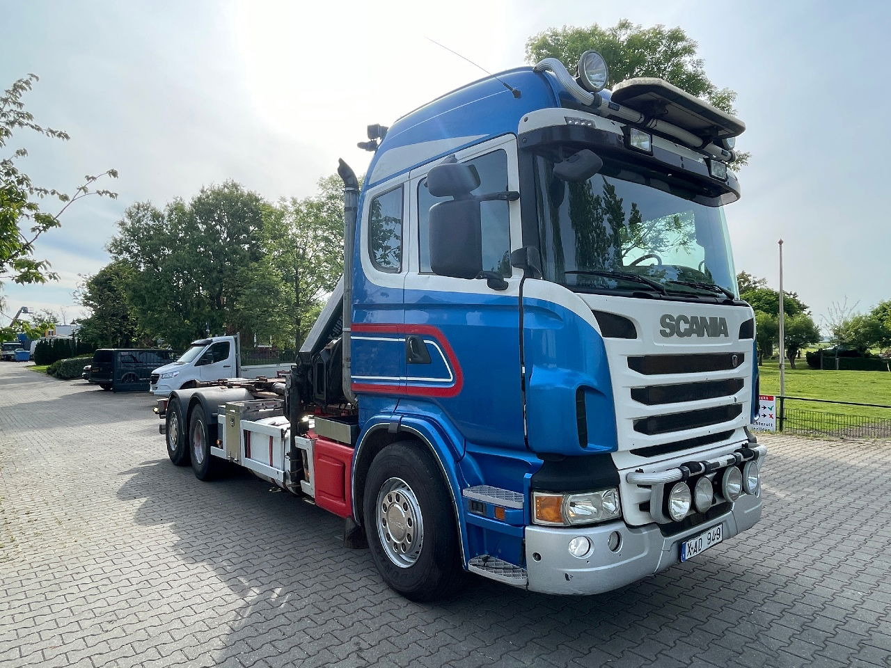 Scania R480 - Container transporter/ Swap body truck, Crane truck: picture 5 Scania R480 - Container transporter/ Swap body truck, Crane truck: picture 5