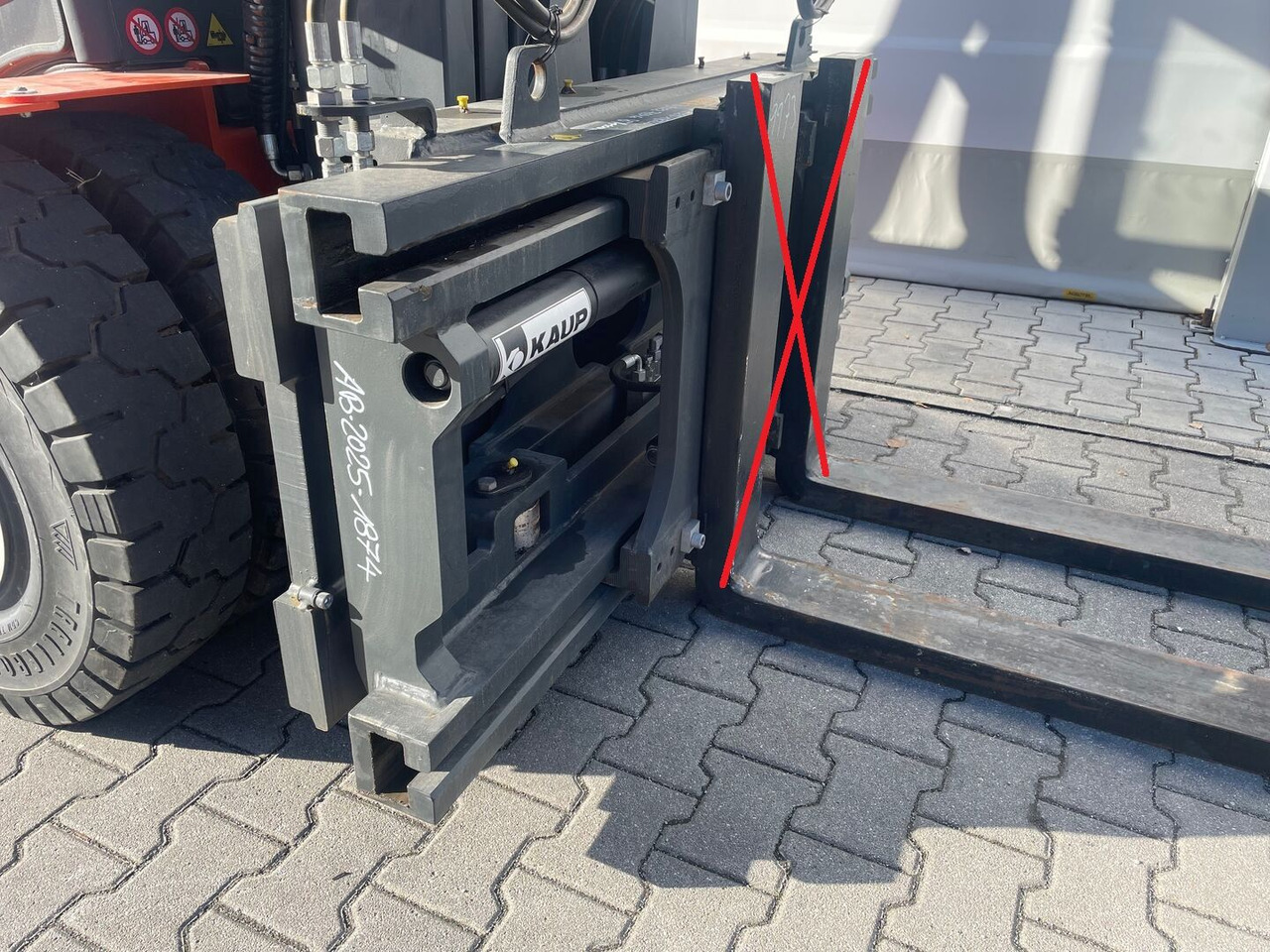 Kaup 10T466 / Neuwertig - Attachment for Construction machinery: picture 3 Kaup 10T466 / Neuwertig - Attachment for Construction machinery: picture 3