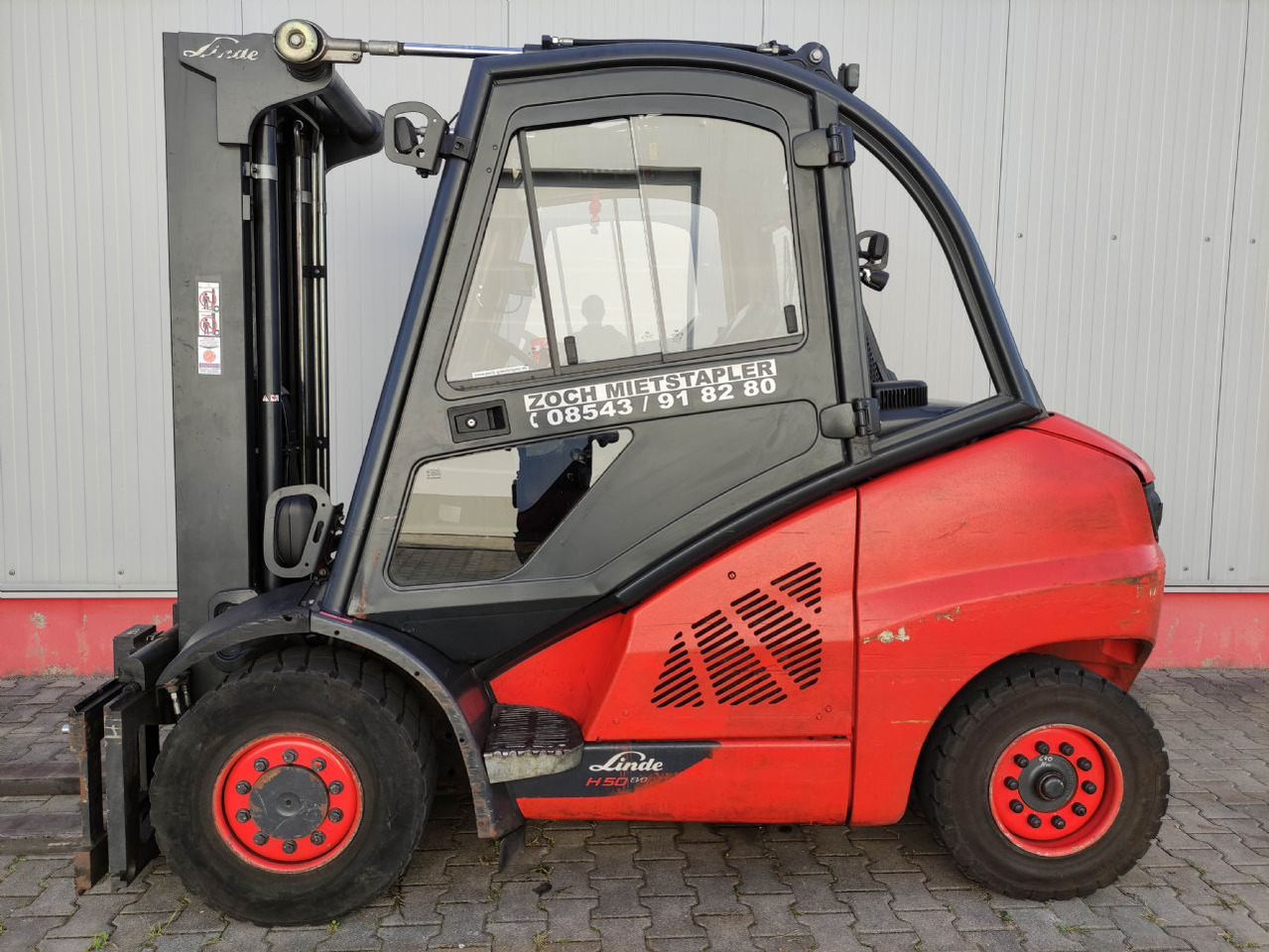Linde H50D-02-394 (DERZEIT VERMIETET) - Diesel forklift: picture 1 Linde H50D-02-394 (DERZEIT VERMIETET) - Diesel forklift: picture 1