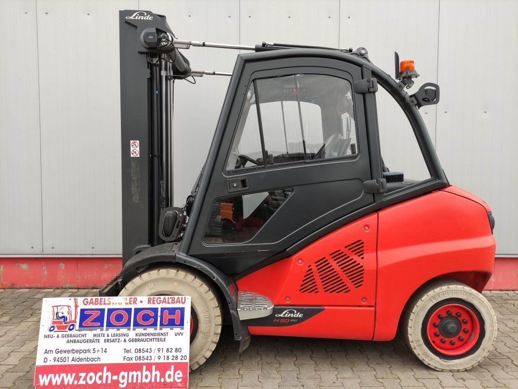 Linde H50D-02-394 - Diesel forklift: picture 1 Linde H50D-02-394 - Diesel forklift: picture 1