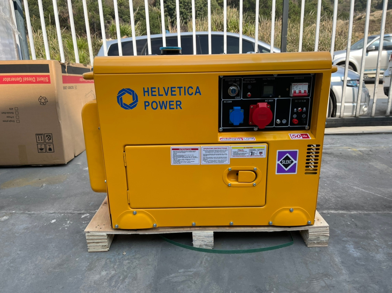 HELVETICA POWER 9KVA Dieselgenerator mit E-Start - Generator set: picture 1 HELVETICA POWER 9KVA Dieselgenerator mit E-Start - Generator set: picture 1