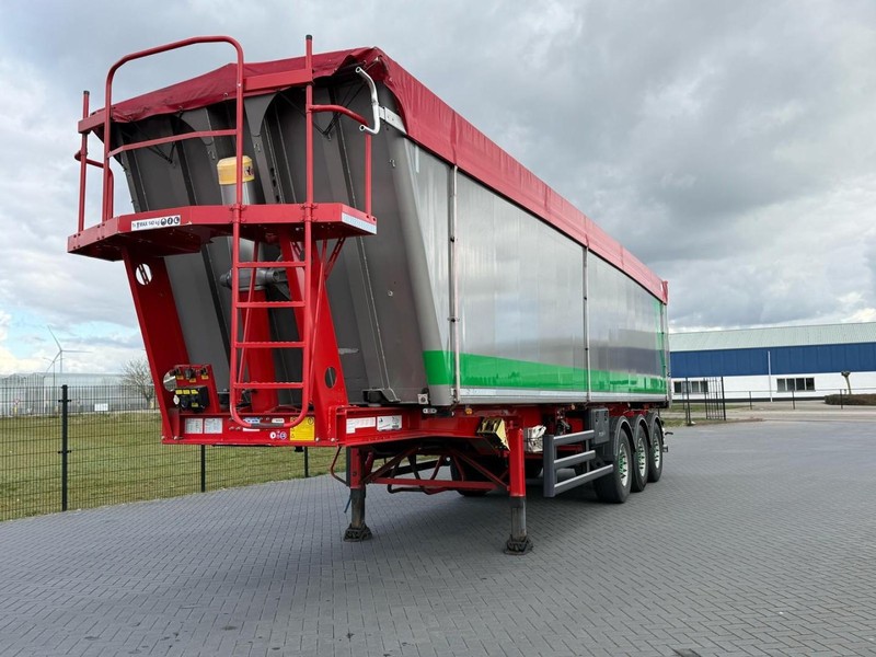 Stas S300CX KIPPER, TOP CONDITION, 55M3, HOLLAND TRAILER. - Tipper semi-trailer: picture 2 Stas S300CX KIPPER, TOP CONDITION, 55M3, HOLLAND TRAILER. - Tipper semi-trailer: picture 2