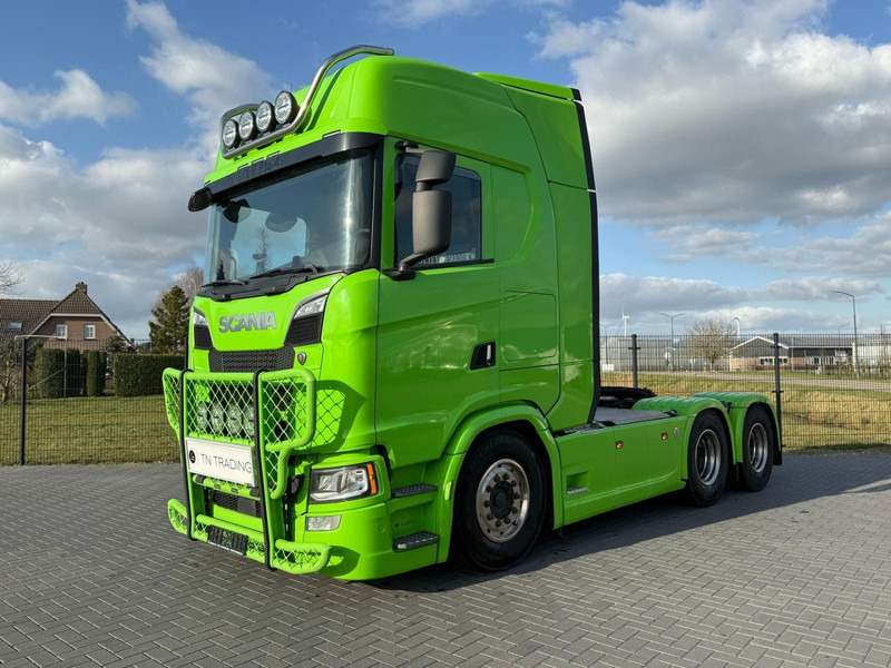 Tractor unit Scania S730 6X4, ADR,  VOLLUCHT, RETARDER, LEDER.: picture 10