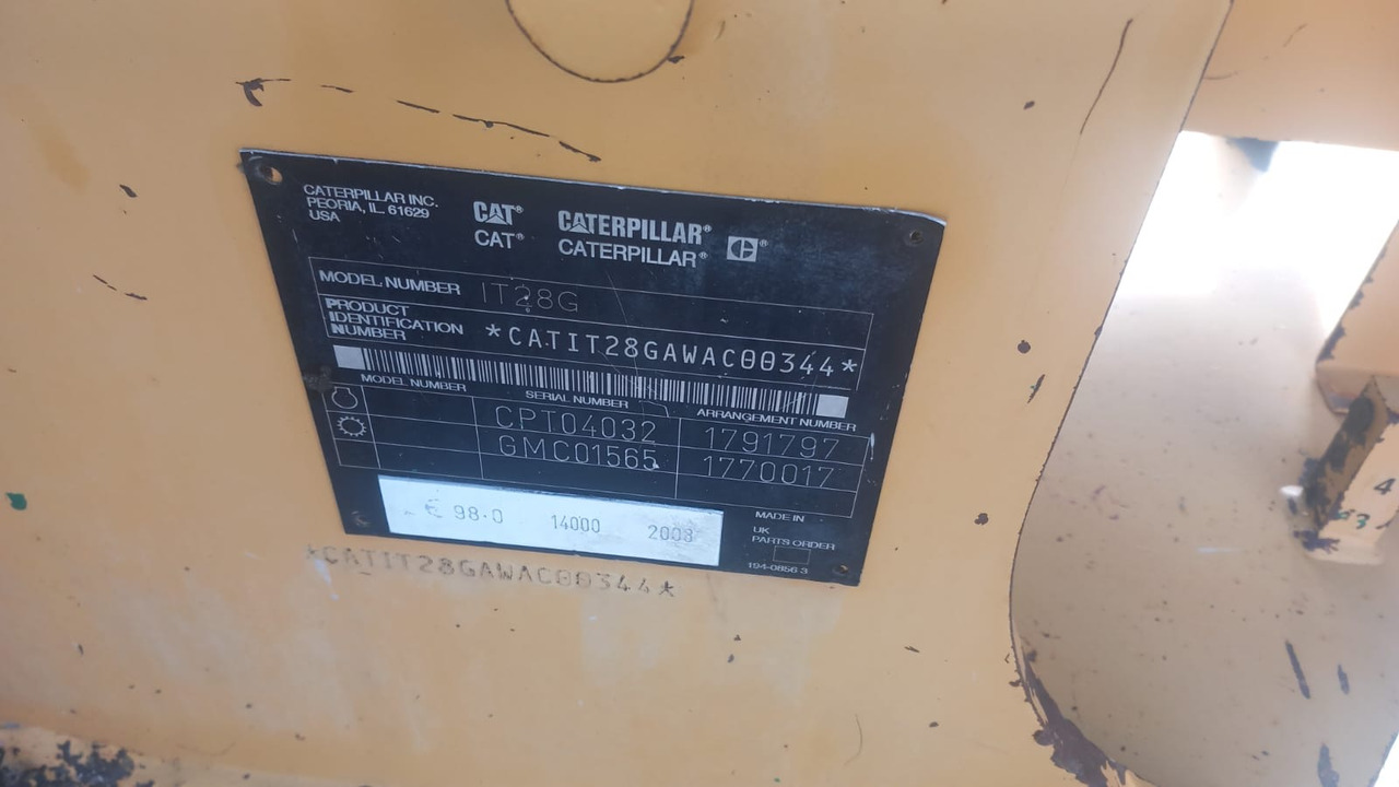Wheel loader Caterpillar IT28G2: picture 8