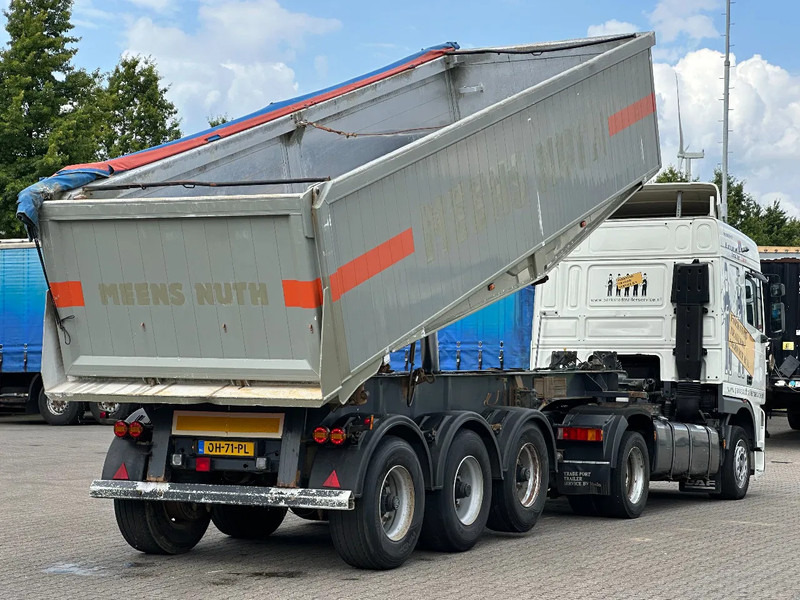 Langendorf 2 Side Tipper / Alu Box 24m3 / Bpw Axles / Lift-Axle - Tipper semi-trailer: picture 1 Langendorf 2 Side Tipper / Alu Box 24m3 / Bpw Axles / Lift-Axle - Tipper semi-trailer: picture 1