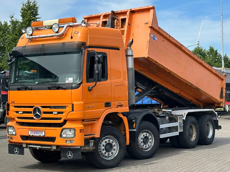 Mercedes-Benz Actros 4151 V8 8x4 Full Steel / Big Axles / Hooklift - Hook lift truck: picture 1 Mercedes-Benz Actros 4151 V8 8x4 Full Steel / Big Axles / Hooklift - Hook lift truck: picture 1