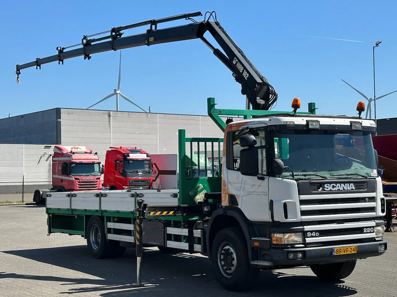 Scania P94-220 HIAB 102 / 5x Extentable / Euro 2 / Apk 02-2026! - Crane truck: picture 3 Scania P94-220 HIAB 102 / 5x Extentable / Euro 2 / Apk 02-2026! - Crane truck: picture 3