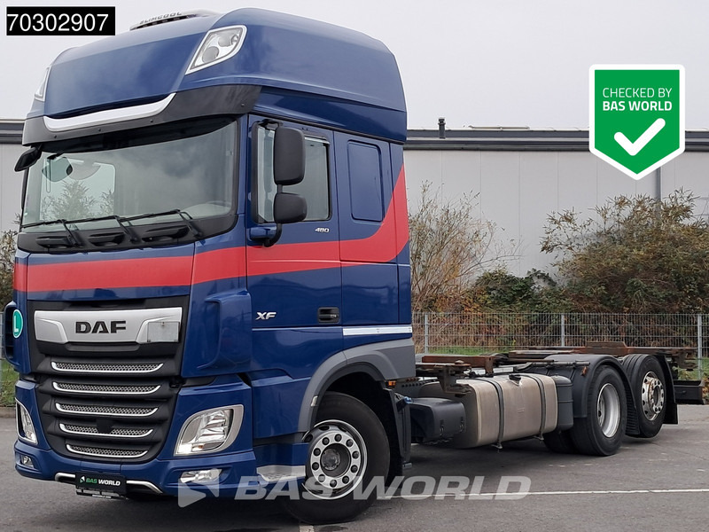 DAF XF 480 6X2 BDF Retarder SSC Lift+Steering Axle Automatic Euro 6 - Container transporter/ Swap body truck: picture 1 DAF XF 480 6X2 BDF Retarder SSC Lift+Steering Axle Automatic Euro 6 - Container transporter/ Swap body truck: picture 1
