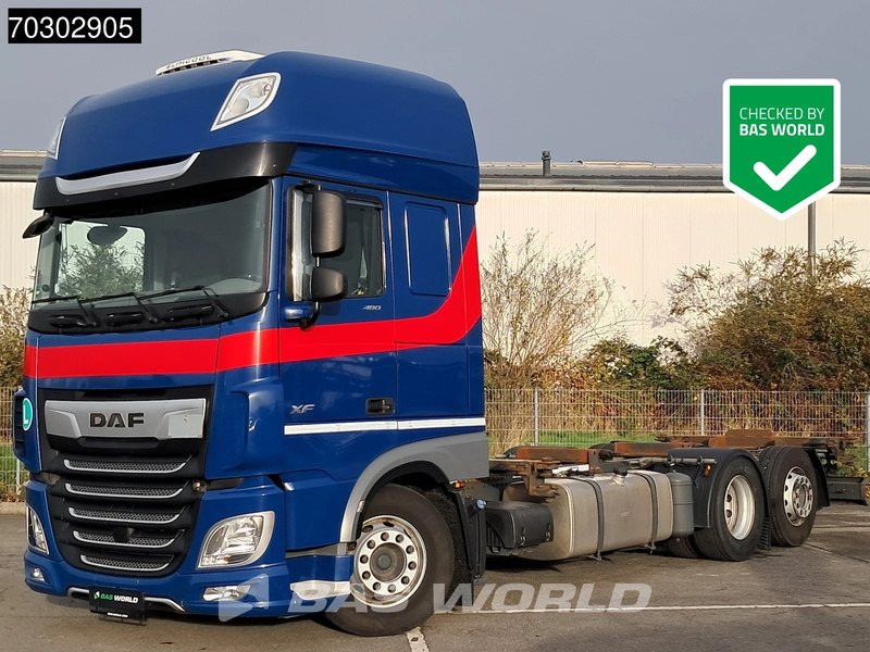 DAF XF 480 6X2 BDF Retarder SSC Lift+Steering Axle Automatic Euro 6 - Container transporter/ Swap body truck: picture 1 DAF XF 480 6X2 BDF Retarder SSC Lift+Steering Axle Automatic Euro 6 - Container transporter/ Swap body truck: picture 1