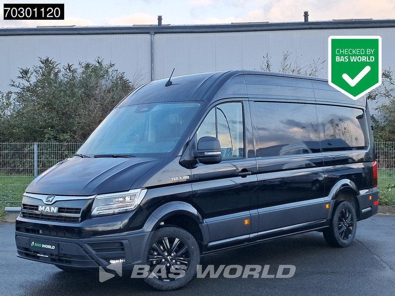 New Panel van Volkswagen Crafter 177pk Neu! Automatik 2025-Modell 180PS L3H3 LED ACC Navi AHK Kamera Parkensensoren Euro6 L2H2 A/C Towbar: picture 1