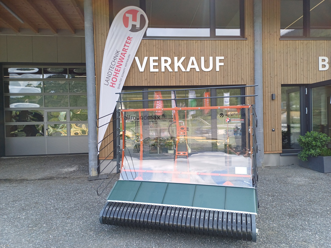 Agrartechnik Seeber Allroundmax 195 Aebi (23793) - Hay and forage equipment: picture 1 Agrartechnik Seeber Allroundmax 195 Aebi (23793) - Hay and forage equipment: picture 1