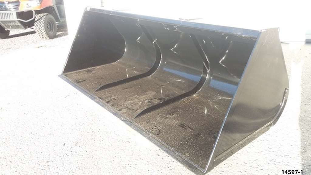 Stekro Schaufel gerundet 2,4 m mit EURO-Aufnahme (14597) - Bucket for Agricultural machinery: picture 2 Stekro Schaufel gerundet 2,4 m mit EURO-Aufnahme (14597) - Bucket for Agricultural machinery: picture 2