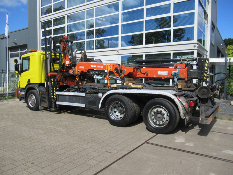 Scania P 340 B 6x2*4 VDL Haak - Kraan ATLAS 206.3E - Hook lift truck, Crane truck: picture 5 Scania P 340 B 6x2*4 VDL Haak - Kraan ATLAS 206.3E - Hook lift truck, Crane truck: picture 5