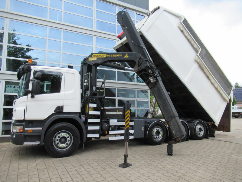 Scania P360 B 8X2*6 Kipper + Palfinger 22T/M - Tipper, Crane truck: picture 5 Scania P360 B 8X2*6 Kipper + Palfinger 22T/M - Tipper, Crane truck: picture 5