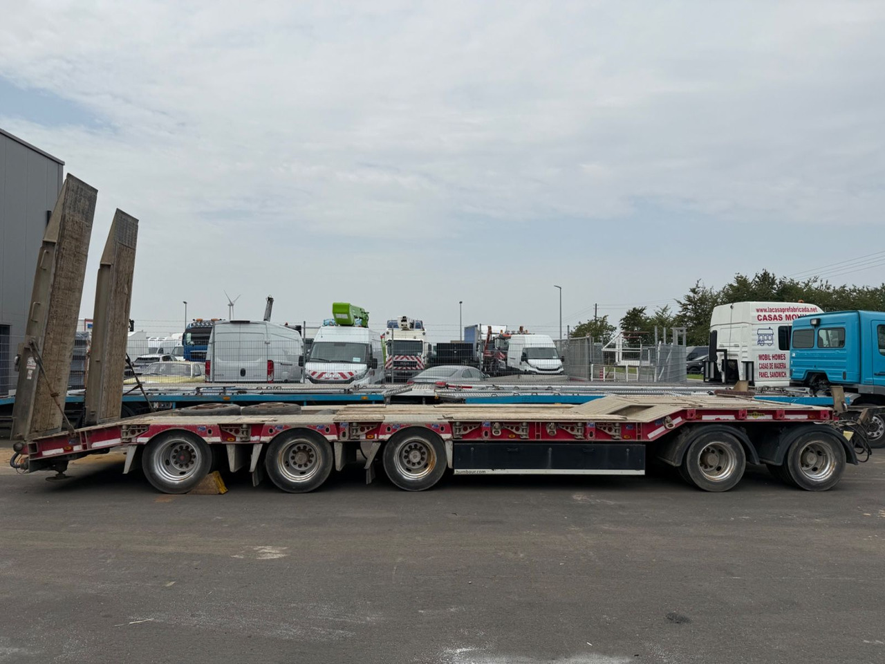 Humbaur 5-Achs Tieflader / Lift- und Lenkachse/ 50 to - Low loader trailer: picture 2 Humbaur 5-Achs Tieflader / Lift- und Lenkachse/ 50 to - Low loader trailer: picture 2