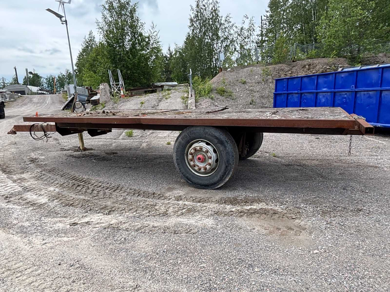 Tractor trailer - Dropside/ Flatbed trailer: picture 1 Tractor trailer - Dropside/ Flatbed trailer: picture 1
