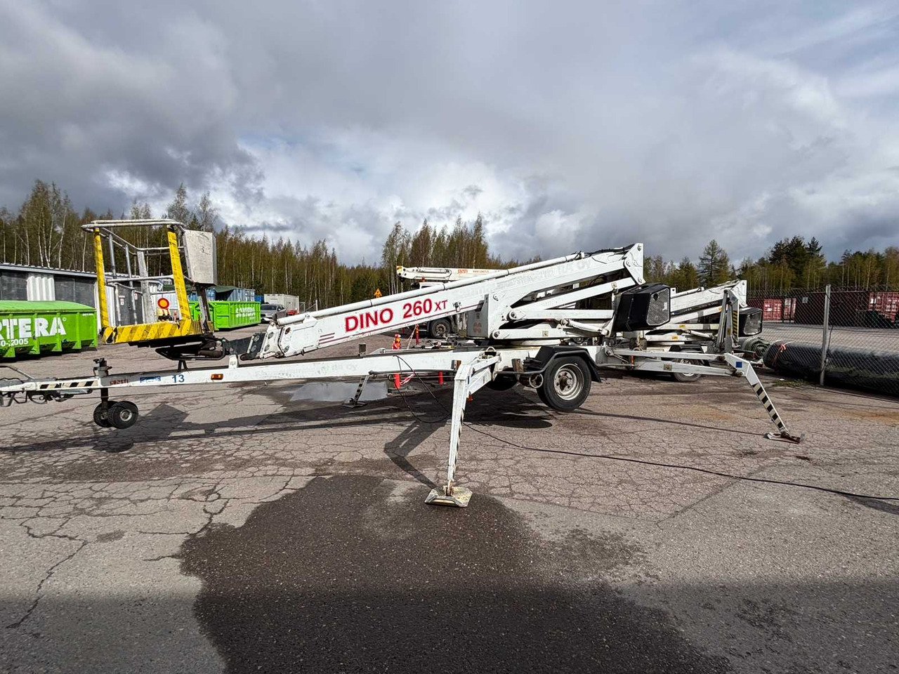 Trailer boom lift Dino 260XT - Trailer mounted boom lift: picture 1 Trailer boom lift Dino 260XT - Trailer mounted boom lift: picture 1