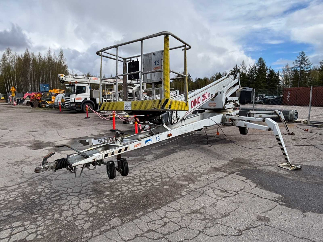 Trailer boom lift Dino 260XT - Trailer mounted boom lift: picture 3 Trailer boom lift Dino 260XT - Trailer mounted boom lift: picture 3