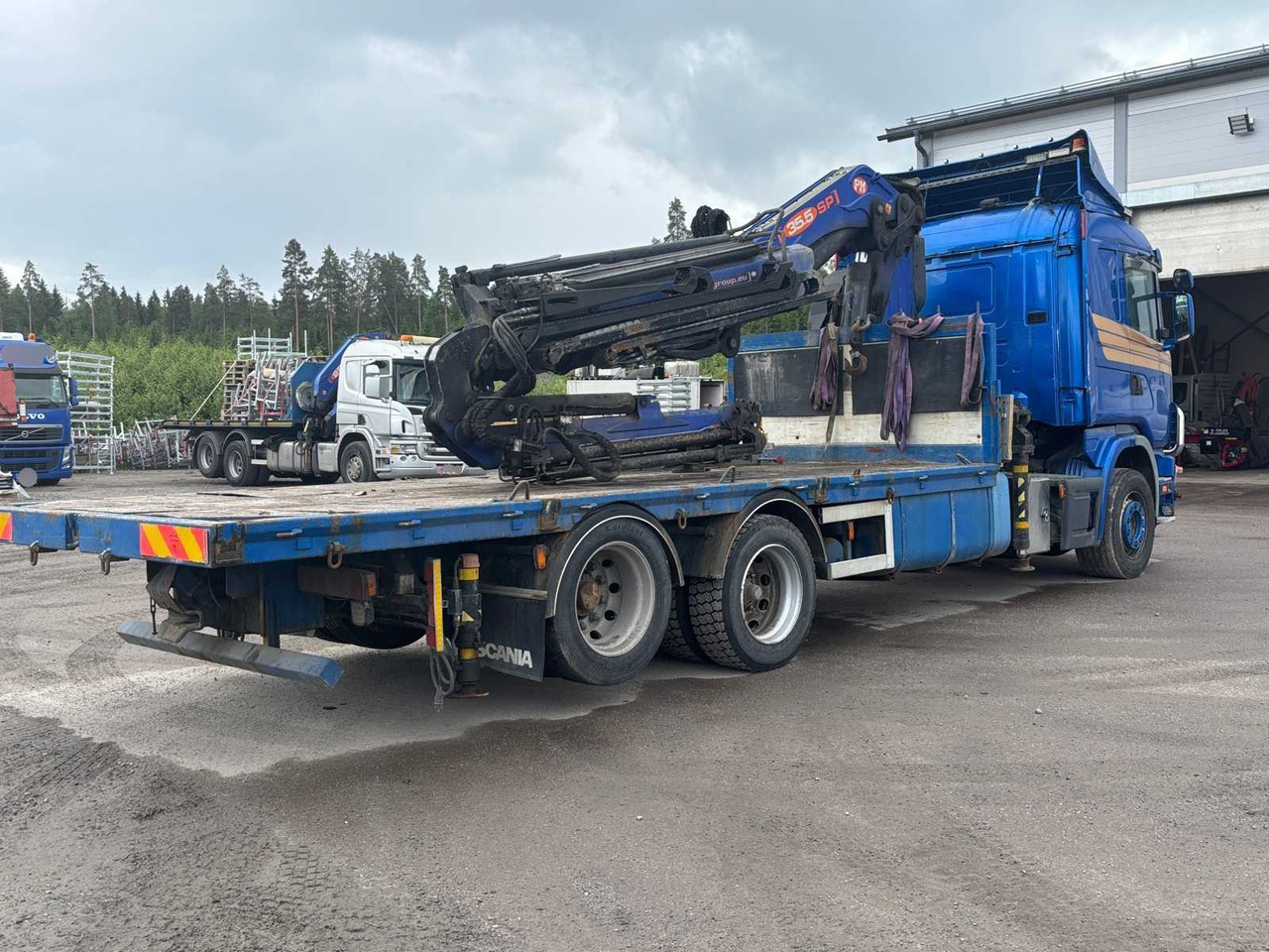 Leasing of  Truck Scania R 164 460 + crane PM 35.5 SP Truck Scania R 164 460 + crane PM 35.5 SP: picture 6