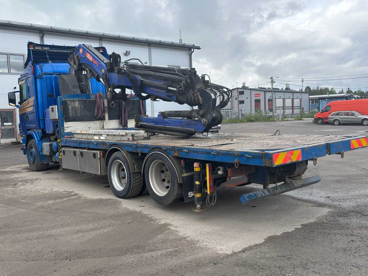 Leasing of  Truck Scania R 164 460 + crane PM 35.5 SP Truck Scania R 164 460 + crane PM 35.5 SP: picture 8
