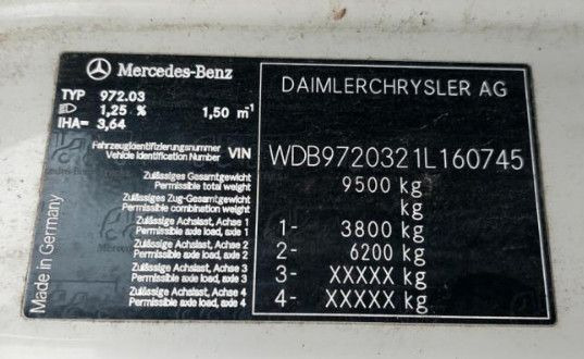 Tipper, Crane truck Mercedes-Benz Atego 2 4-Zyl. 4x2 918 4x2 MEILLER HIAB066 Kran: picture 41 Tipper, Crane truck Mercedes-Benz Atego 2 4-Zyl. 4x2 918 4x2 MEILLER HIAB066 Kran: picture 41