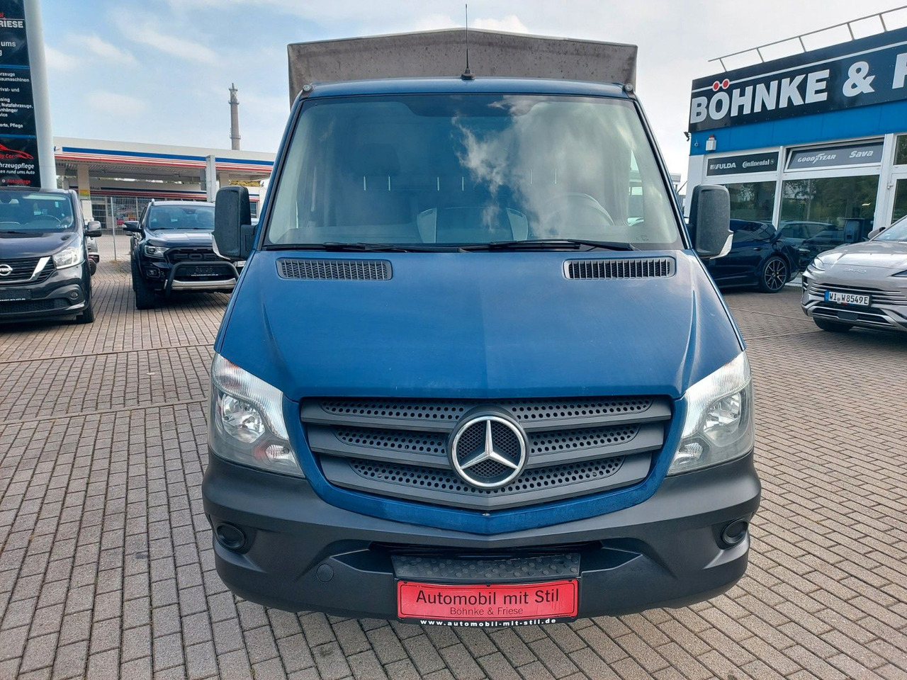 Mercedes-Benz Sprinter II Pritsche 316 Pritsche Plane - Curtain side van: picture 2 Mercedes-Benz Sprinter II Pritsche 316 Pritsche Plane - Curtain side van: picture 2