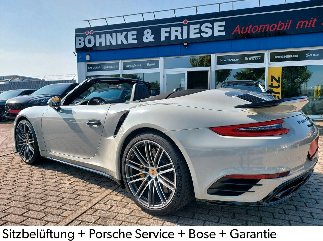 Porsche 911 Turbo S Cabriolet ACC Bose Sitzlüft Garantie - Car: picture 1 Porsche 911 Turbo S Cabriolet ACC Bose Sitzlüft Garantie - Car: picture 1