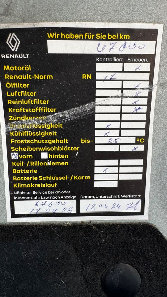 Passenger van Renault Master III Kasten L3H2 HKa 3,5t 7 Sitzer 1. Hand: picture 25