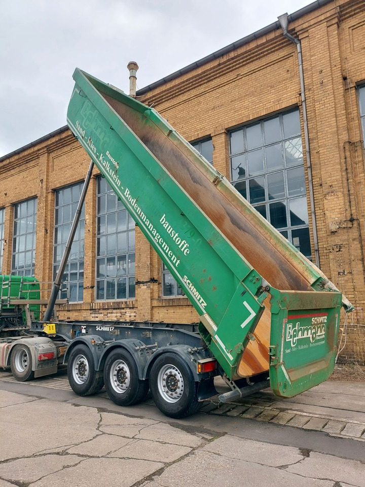 Schmitz Cargobull SGF S3 Mulde DA Kipper Stahl 26m³ Luft + Lift - Tipper semi-trailer: picture 3 Schmitz Cargobull SGF S3 Mulde DA Kipper Stahl 26m³ Luft + Lift - Tipper semi-trailer: picture 3