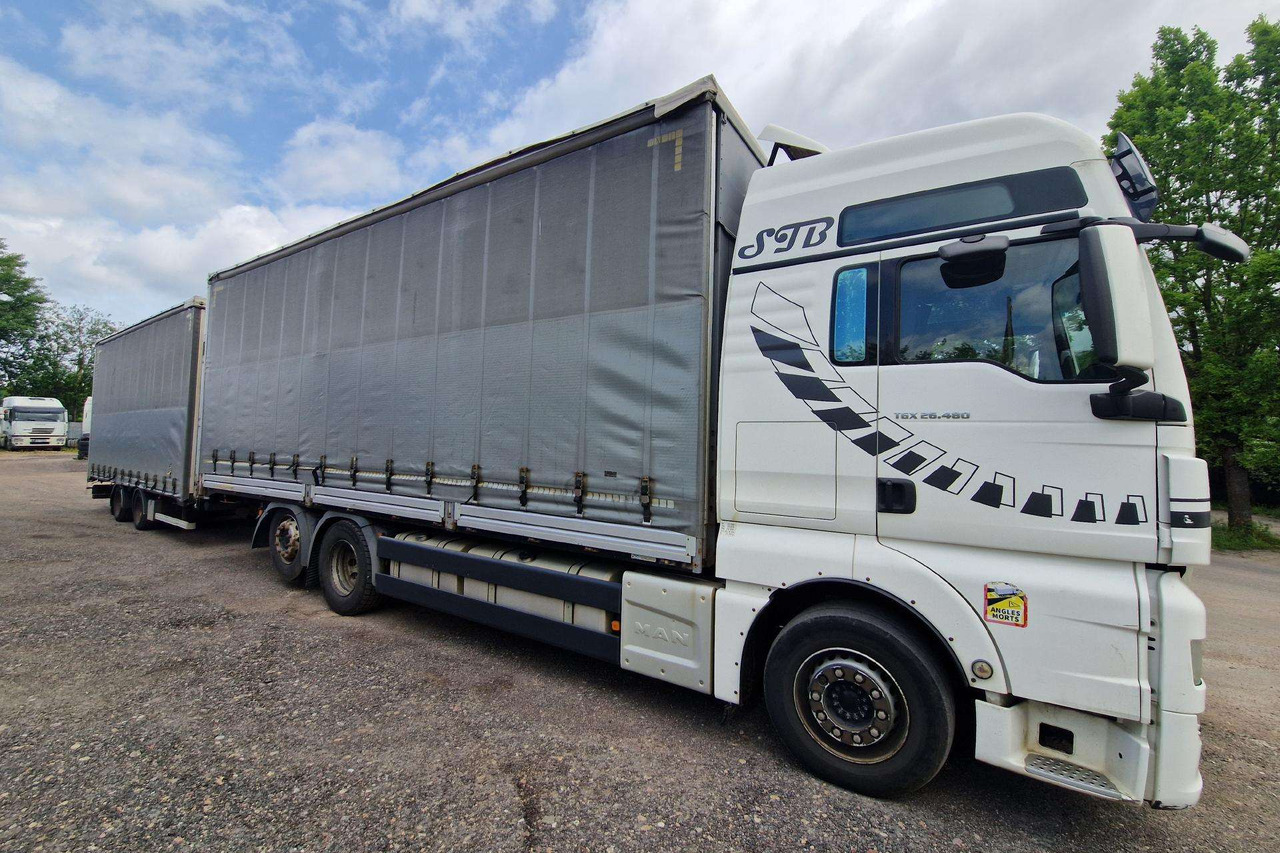 MAN TGX 480 - Curtainsider truck: picture 5 MAN TGX 480 - Curtainsider truck: picture 5