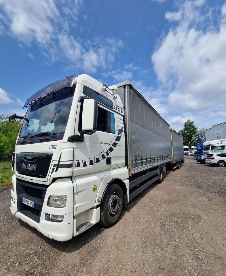 MAN TGX 480 - Curtainsider truck: picture 4 MAN TGX 480 - Curtainsider truck: picture 4