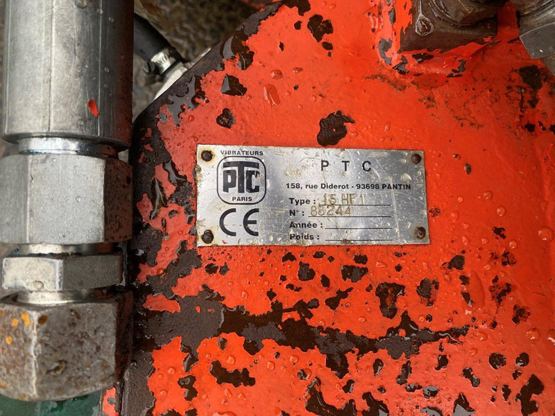 Vibratory plate Ptc PTC 350A powerpack + 15HF1 trilblok NVT: picture 8