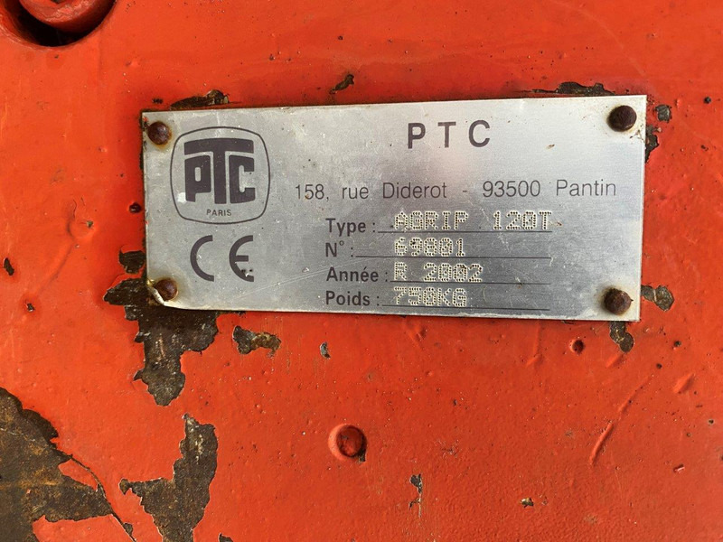 Vibratory plate Ptc PTC 350A powerpack + 15HF1 trilblok NVT: picture 9