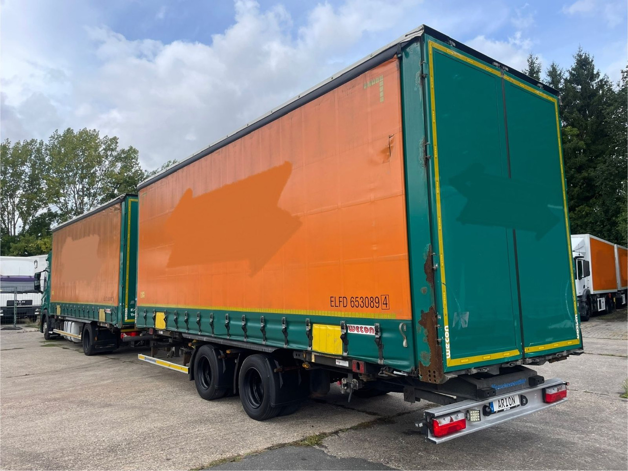 Scania G450 Pritsche+Plane/ANHÄNGER/KOTSCHENREUTHER - Curtainsider truck: picture 3 Scania G450 Pritsche+Plane/ANHÄNGER/KOTSCHENREUTHER - Curtainsider truck: picture 3