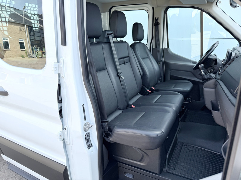 Open body delivery van, Combi van Ford Transit 350 2.0 TDCI 130PK L3H1 DC Trend Open Laadbak Pritische 6 zitplaatsen Airco Cruise Control: picture 9
