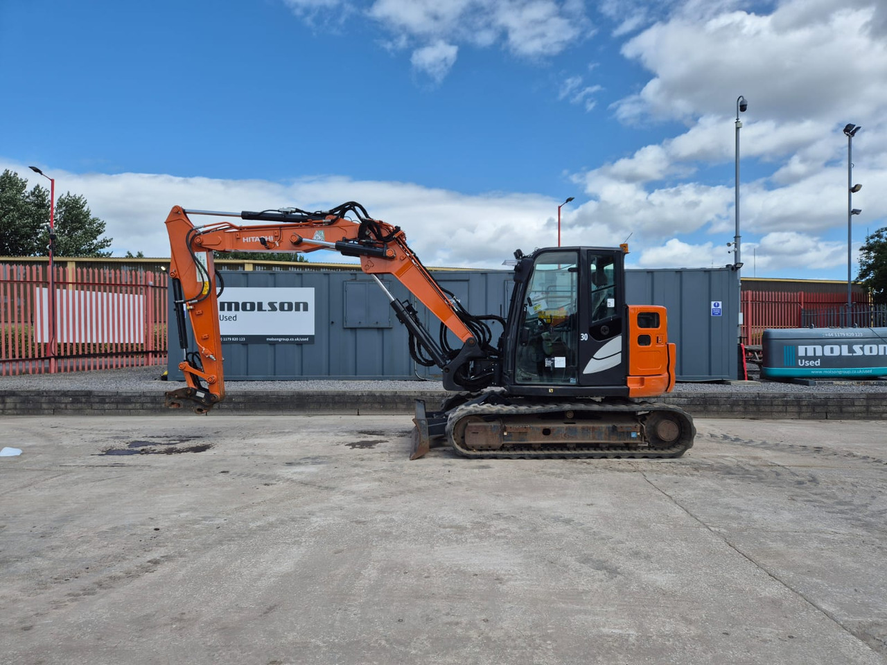 Hitachi ZX85USBR-6 2PB - Mini excavator: picture 2 Hitachi ZX85USBR-6 2PB - Mini excavator: picture 2