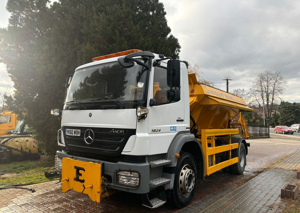 Snow removal vehicle Mercedes-Benz Axor 4x2 piaskarka solarka econ schmidt 1824 e5: picture 7