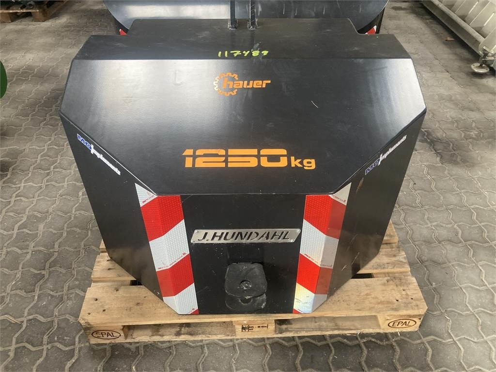 Hauer 1250KG SORT - Counterweight for Agricultural machinery: picture 1 Hauer 1250KG SORT - Counterweight for Agricultural machinery: picture 1