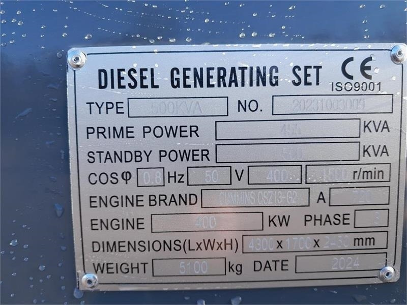 Leasing of Cummins 500KWA  Cummins 500KWA: picture 6