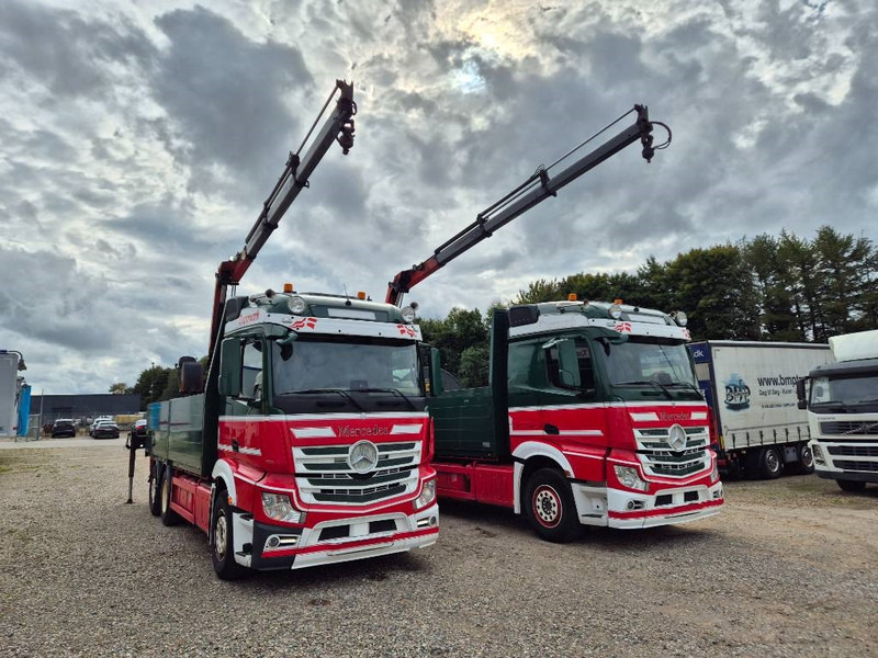 Mercedes-Benz Actros 2551/6x2 // Palfinger 16002 B // 2 x trucks - Crane truck: picture 2 Mercedes-Benz Actros 2551/6x2 // Palfinger 16002 B // 2 x trucks - Crane truck: picture 2