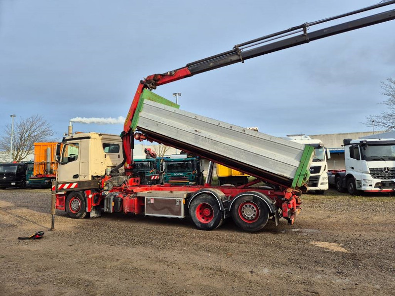 Mercedes-Benz Antos 2545 6x2 //Palfinger 19.001 SLD5 // 3way-tip - Crane truck: picture 3 Mercedes-Benz Antos 2545 6x2 //Palfinger 19.001 SLD5 // 3way-tip - Crane truck: picture 3