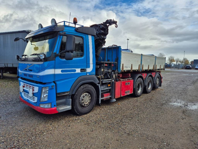 Crane truck Volvo FM 500 8x4/4 // HIAB 244 EP-5 HIPRO // 3 way tip: picture 9 Crane truck Volvo FM 500 8x4/4 // HIAB 244 EP-5 HIPRO // 3 way tip: picture 9