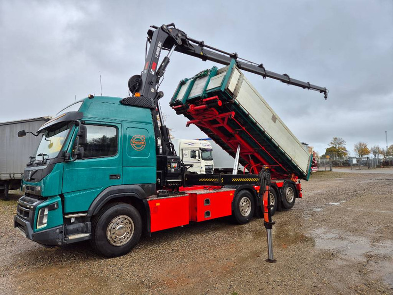 Volvo FMX 500 8x4 // HIAB X-HIPRO 262 EP-5 // 3-Tipper - Crane truck: picture 1 Volvo FMX 500 8x4 // HIAB X-HIPRO 262 EP-5 // 3-Tipper - Crane truck: picture 1