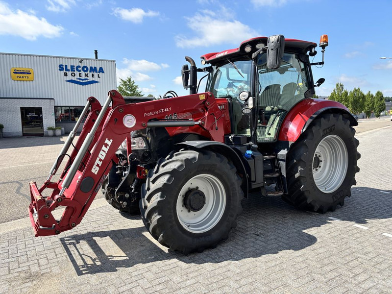 Case Maxxum 145 CVX + Stoll Profiline FZ 45.1 - Farm tractor: picture 1 Case Maxxum 145 CVX + Stoll Profiline FZ 45.1 - Farm tractor: picture 1