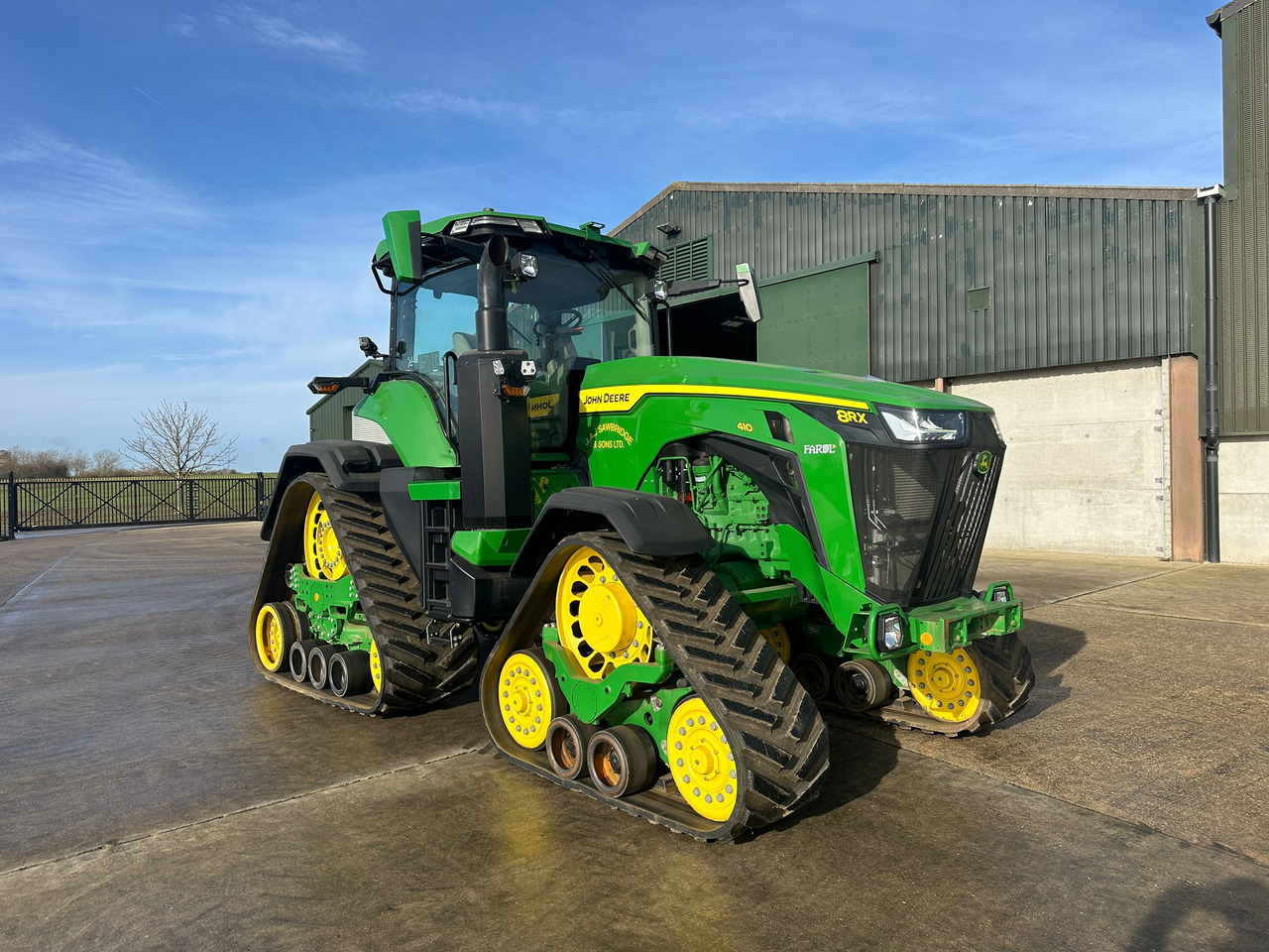John Deere 8RX 410 - Farm tractor: picture 1 John Deere 8RX 410 - Farm tractor: picture 1