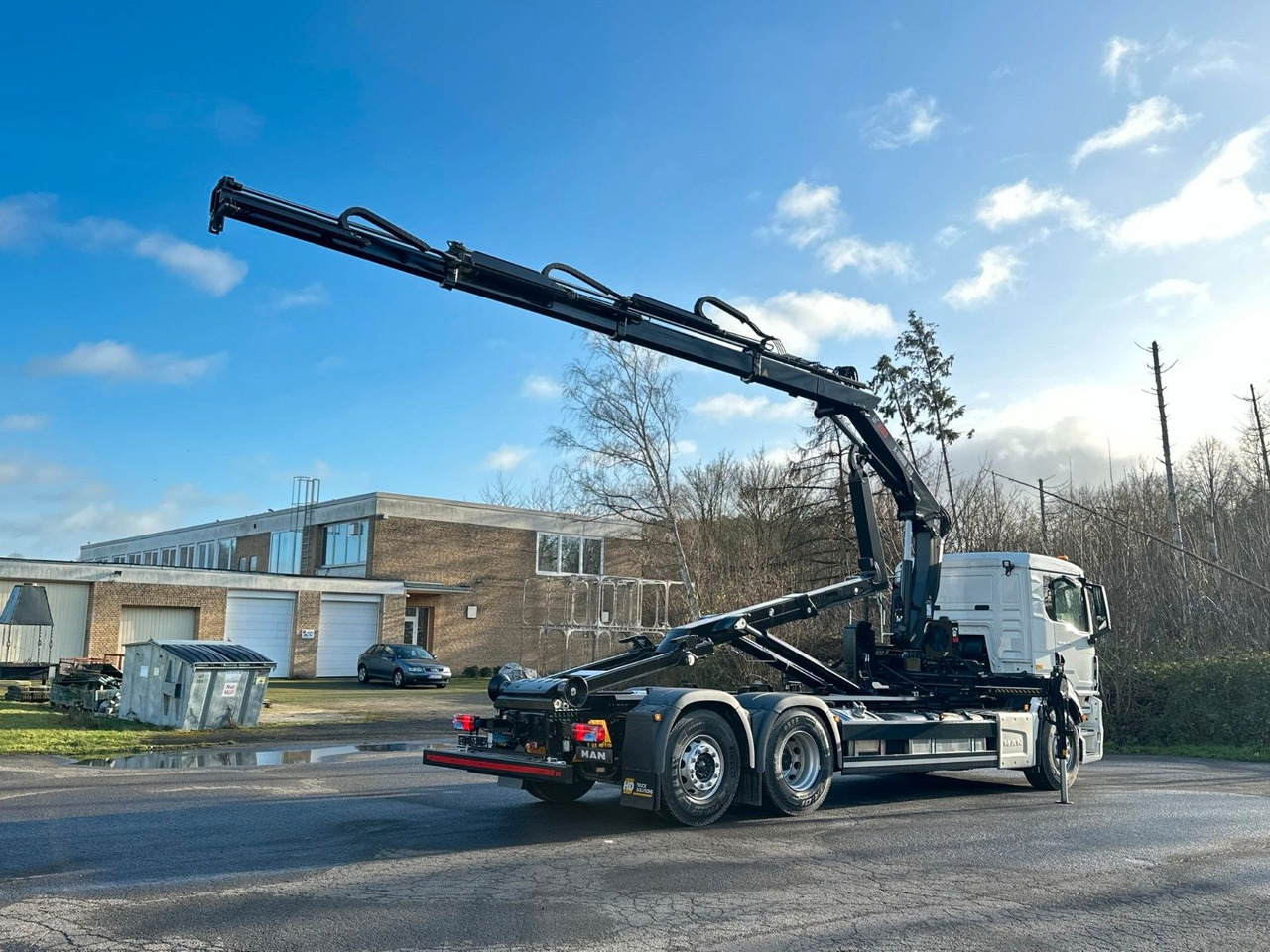 MAN TGS 26.470 6x2 Abrollkipper + Kran Hiab 138-3 - Hook lift truck, Crane truck: picture 5 MAN TGS 26.470 6x2 Abrollkipper + Kran Hiab 138-3 - Hook lift truck, Crane truck: picture 5