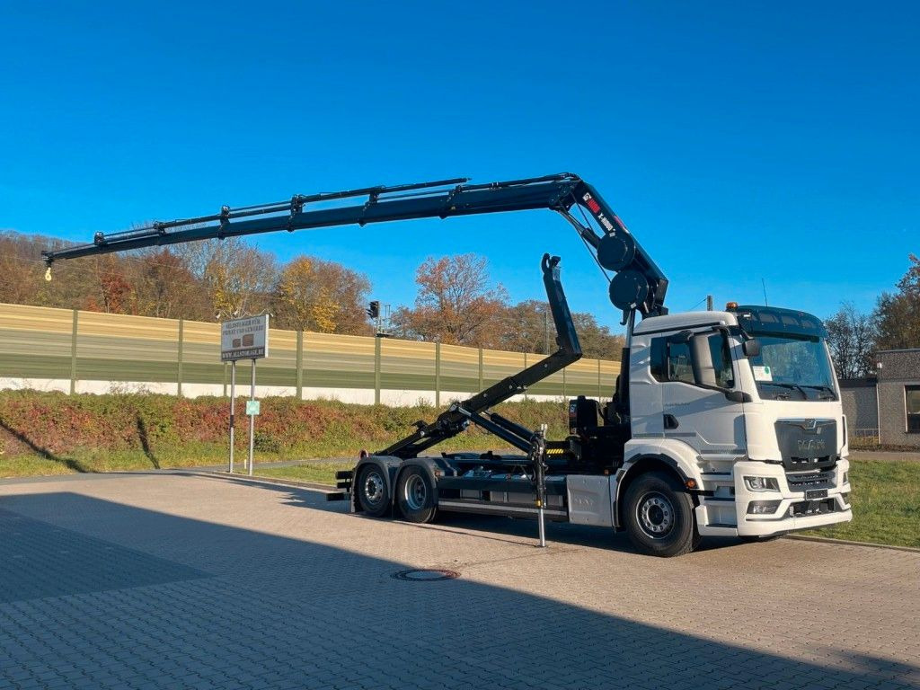 Leasing of  MAN TGS 26.470 6x2 Abrollkipper + Kran Hiab 228-6 MAN TGS 26.470 6x2 Abrollkipper + Kran Hiab 228-6: picture 7