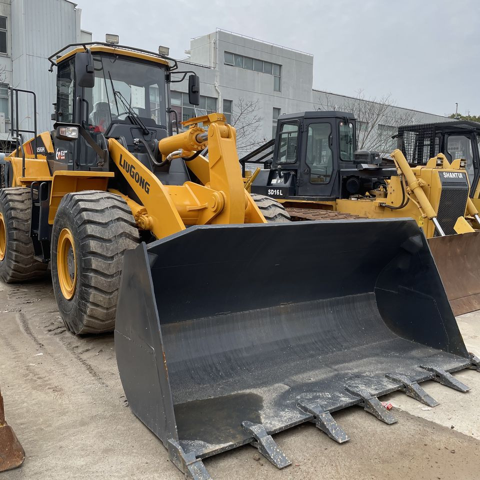 The Second-hand Front-end Loader Liugong 856H Is a Hot Seller in Shanghai, China - Wheel loader: picture 2 The Second-hand Front-end Loader Liugong 856H Is a Hot Seller in Shanghai, China - Wheel loader: picture 2