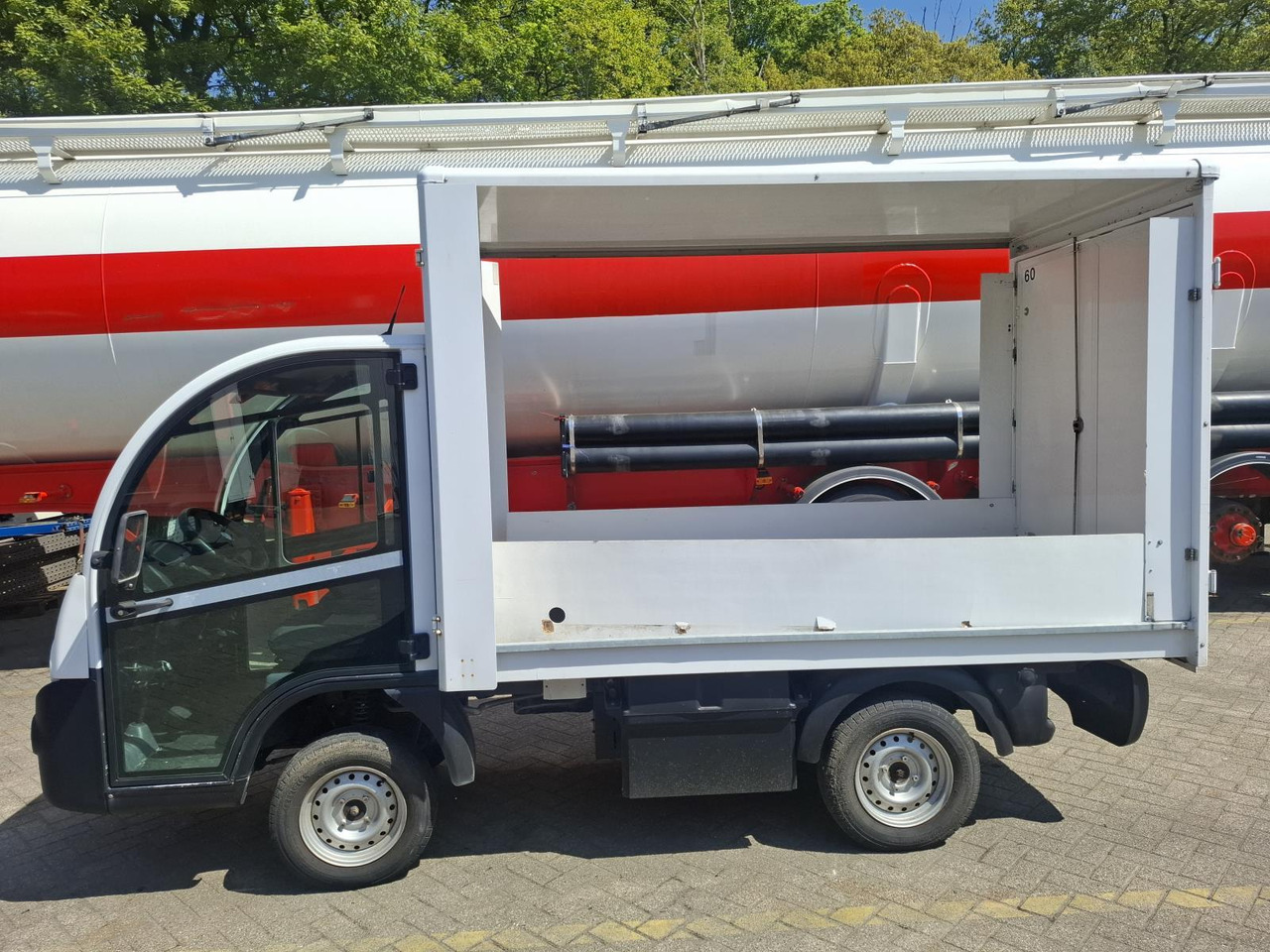 Golf cart Aixam Mega E-Worker Elektrische Bakwagen RV-606-R: picture 8