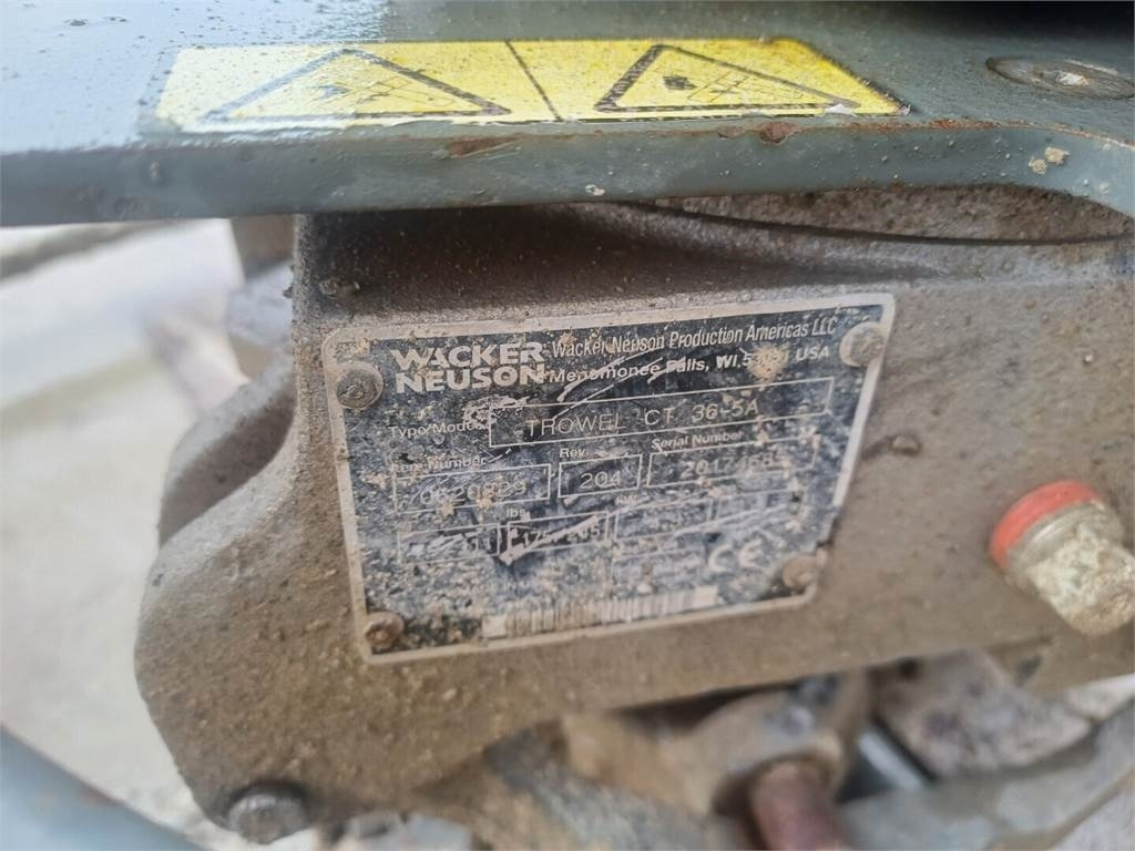 Wacker Neuson Trowel ct36-5a betonihierrin  - Power trowel: picture 4 Wacker Neuson Trowel ct36-5a betonihierrin  - Power trowel: picture 4